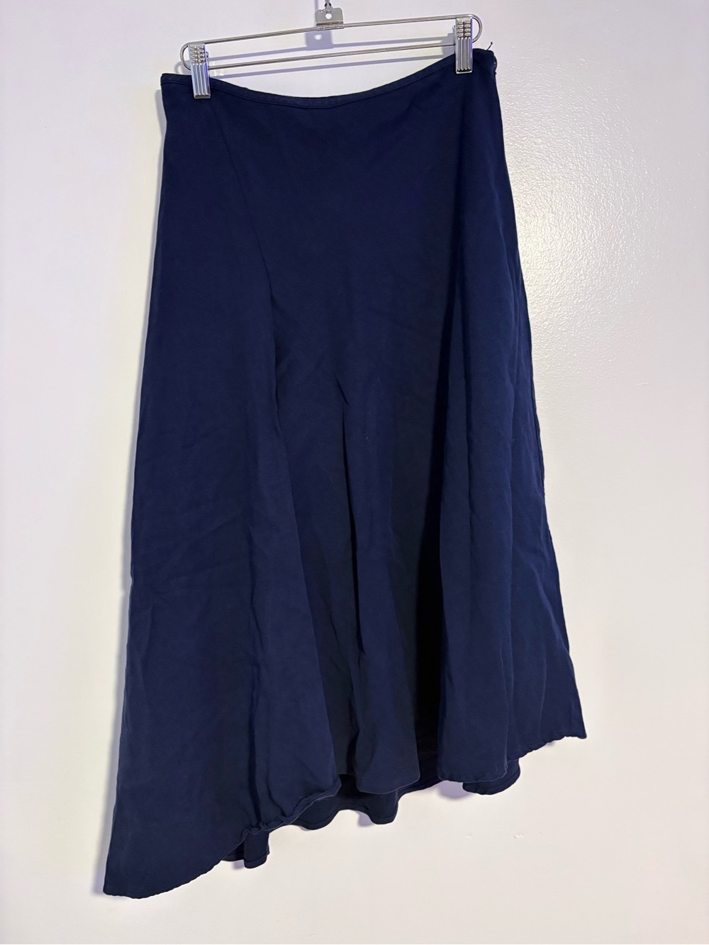 White House Black Market Navy Maxi Skirt